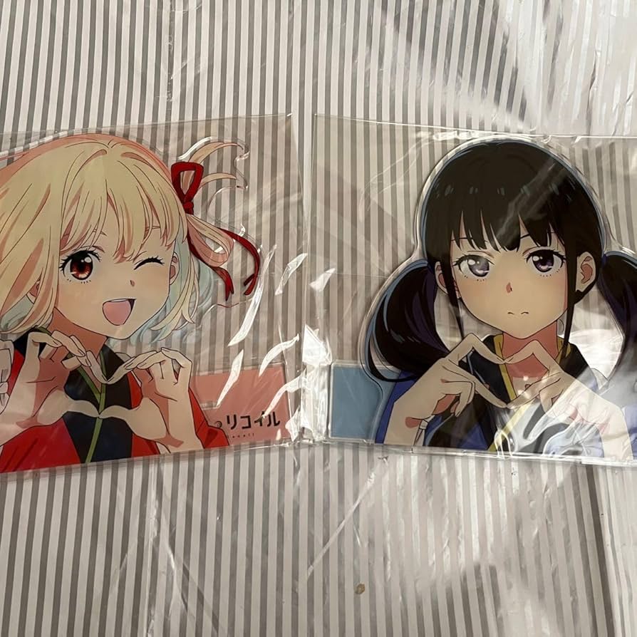 ローソン リコリス・リコイル　コラボ　バストアップ等身アクリルスタンド たきな リコリス・リコイル』バストアップ等身アクリルスタンド（クルミ